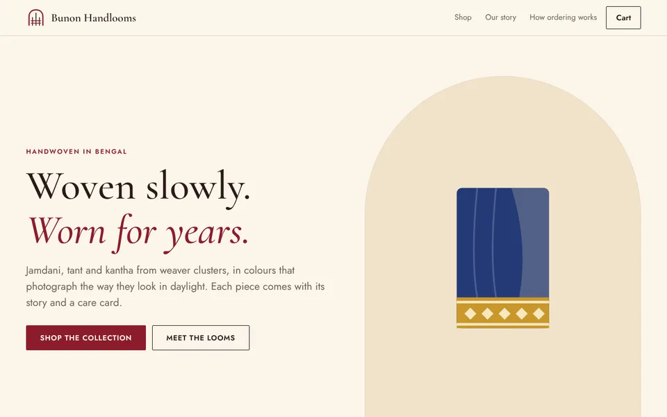 Bunon Handlooms concept store
