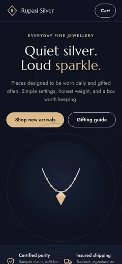 Same store on a phone